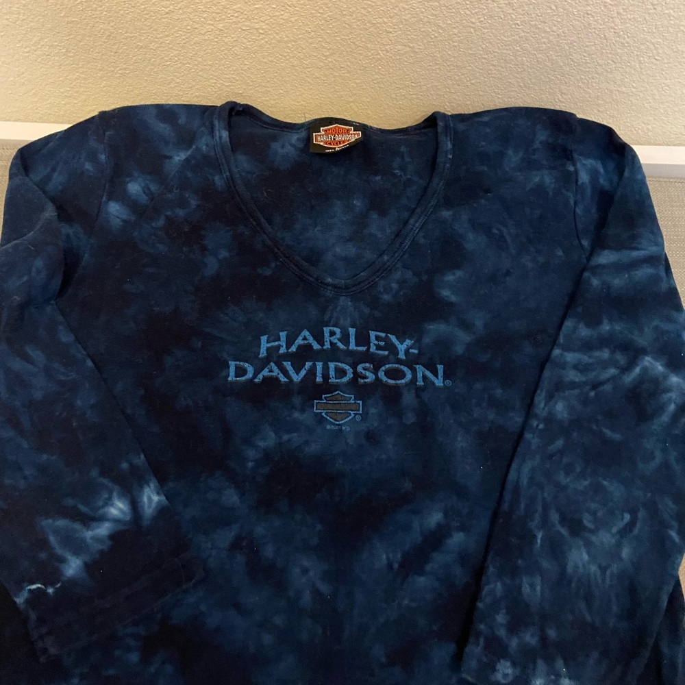 Harley Davidson 3/4 sleeve Tee